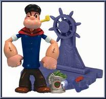 Popeye (Repaint) from Popeye - Series 3 manufactured by Mezco [Loose]