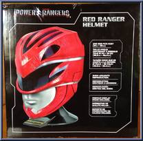 Red Ranger Helmet from Power Rangers 2017 Movie - Role Play manufactured by Bandai [Back]