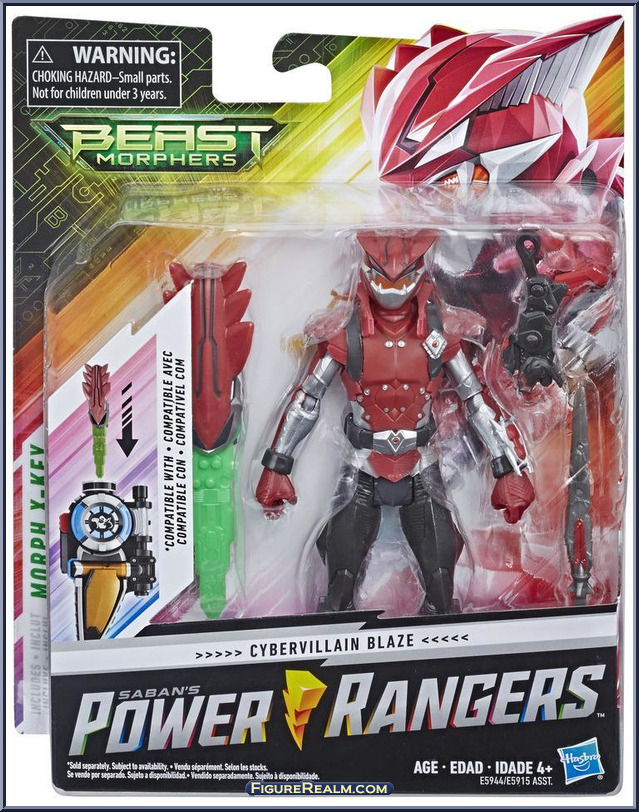 Cybervillain Blaze - Power Rangers Beast Morphers - Basic Series ...