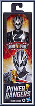 Black Ranger from Power Rangers Dino Fury - 12" Scale manufactured by Hasbro [Front]