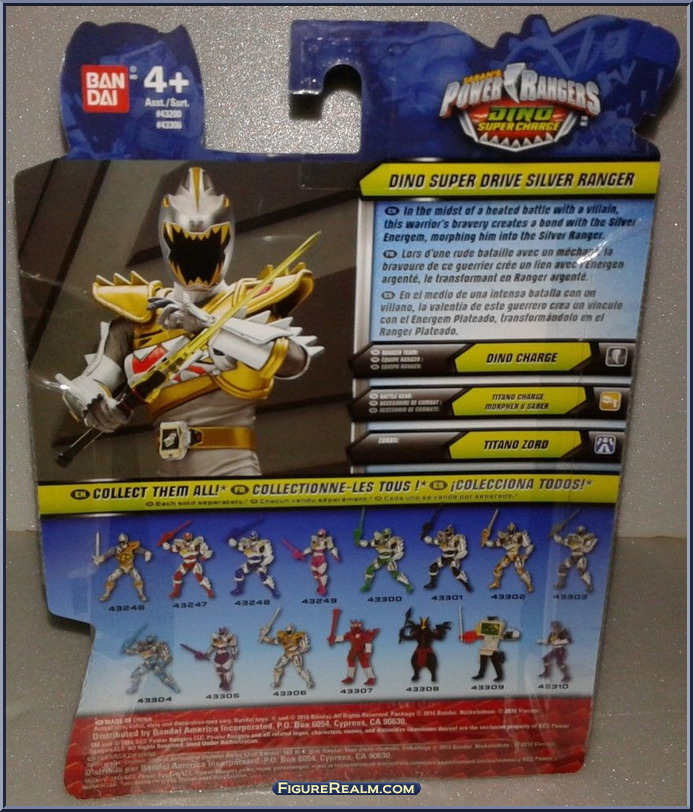 Silver Ranger - Power Rangers Dino Super Charge - Dino Super Drive ...