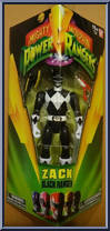 Zack Black Ranger from Power Rangers Dino Super Charge - Legacy manufactured by Bandai [Front]