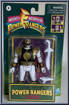 Tommy (White) from Power Rangers - Retro-Morphin manufactured by Hasbro [Front]