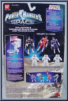 Commander Charles "Pete" Conrad Jr / Red Power Ranger from Power Rangers in Space - Heroes of Space manufactured by Bandai [Back]