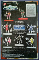 Yellow Lightstar Power Ranger from Power Rangers in Space - Lightstar Power Rangers manufactured by Bandai [Back]