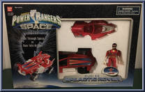 Deluxe Red Galactic Rover from Power Rangers in Space - Galactic Rovers manufactured by Bandai [Front]