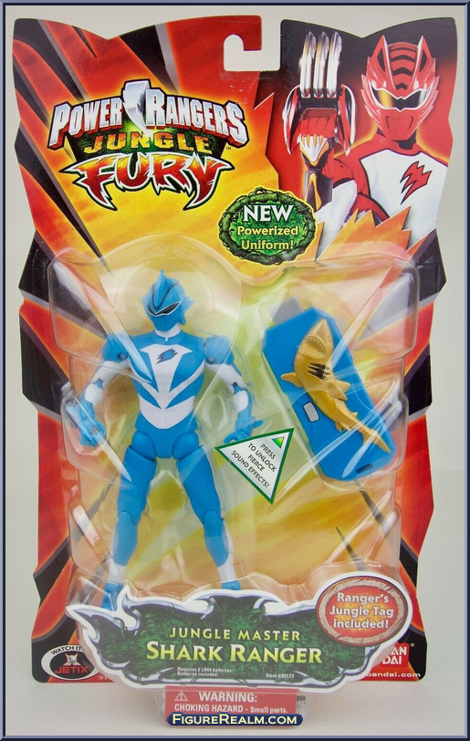 Jungle Master Shark Ranger - Power Rangers Jungle Fury - Basic Series ...