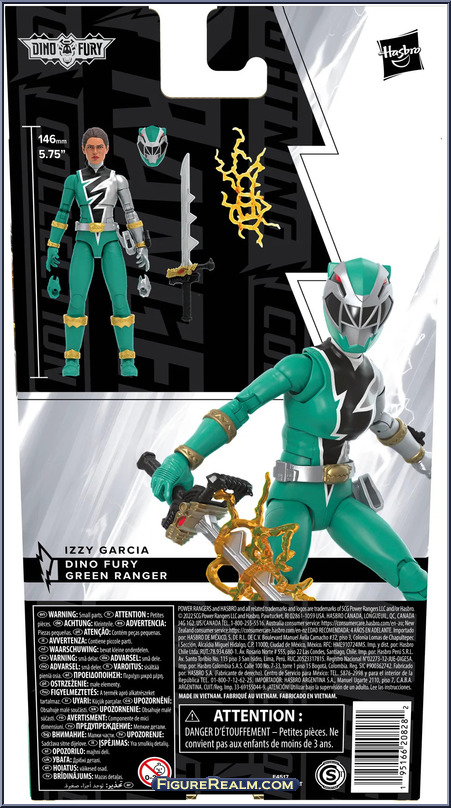 Dino Fury Green Ranger - Power Rangers Lightning Collection - Dino Fury ...