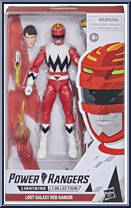 Lost Galaxy Red Ranger from Power Rangers Lightning Collection - Lost Galaxy manufactured by Hasbro [Front]