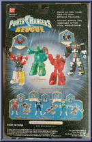 Supertrain Megazord from Power Rangers Lightspeed Rescue - Action Zords manufactured by Bandai [Back]