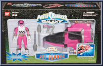 Pink Jet Jammer from Power Rangers Lost Galaxy - Jet Jammers manufactured by Bandai [Front]