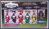 Talking Galaxy Power Ranger Mega Pack from Power Rangers Lost Galaxy - Mega Packs manufactured by Bandai [Front]