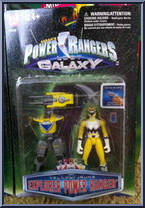 Yellow Explorer Power Ranger - Power Rangers Lost Galaxy - Explorer ...