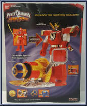 Ninjakon The Lightning Megazord from Power Rangers Ninja Storm - Deluxe Megazords manufactured by Bandai [Back]