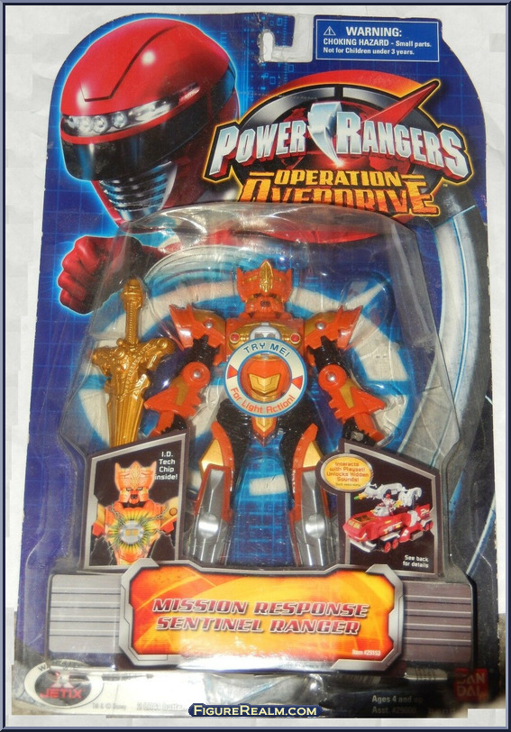 Mission Response Sentinel Ranger - Power Rangers Operation Overdrive ...