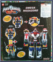 Omega Megazord from Power Rangers SPD - Deluxe manufactured by Bandai [Back]