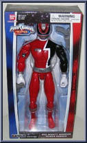 Red Mighty Warrior Power Ranger from Power Rangers SPD - SPD Warrior Rangers manufactured by Bandai [Front]