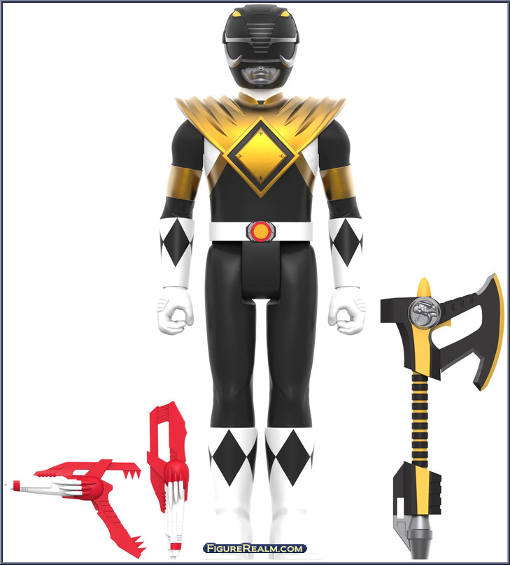 Black Ranger (Dragon Shield) - Power Rangers - ReAction Figures ...