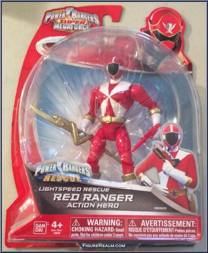 Lightspeed Rescue Red Ranger Action Hero - Power Rangers Super ...