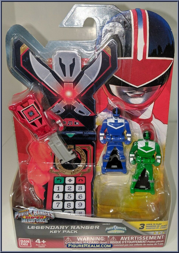 Power Rangers Time Force - Power Rangers Super Megaforce - Key Packs ...