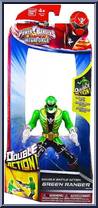Green Ranger from Power Rangers Super Megaforce - Double Battle Action manufactured by Bandai [Front]