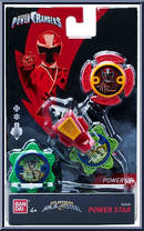 Red Ranger Pack from Power Rangers Super Ninja Steel - Ninja Power Stars manufactured by Bandai [Front]