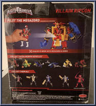 Villain Ripcon from Power Rangers Super Ninja Steel - Villains manufactured by Bandai [Back]