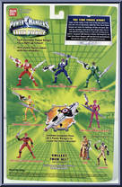 Yellow Time Force Power Ranger from Power Rangers Time Force - Power Rangers manufactured by Bandai [Back]