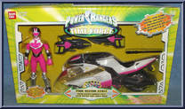 Pink Vector Cycle from Power Rangers Time Force - Vector Cycles manufactured by Bandai [Front]