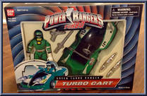 Green Turbo Ranger - Power Rangers Turbo - Turbo Carts - Bandai Action ...