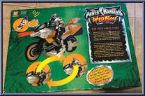 Wild Force Lunar Wolf Savage Racer from Power Rangers Wild Force - Remote Control manufactured by Bandai [Back]