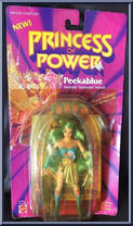 Peekablue from Princess of Power - Basic Series manufactured by Mattel [Front]