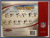 Brett Favre (Sideline) / Brett Favre (Throwback) from Re-Plays - NFL - Play Makers manufactured by Gracelyn Toys [Back]