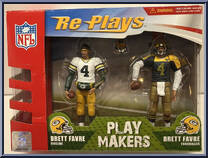 Brett Favre (Sideline) / Brett Favre (Throwback) Action Figure