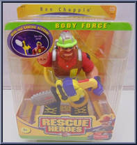 Ben Choppin from Rescue Heroes - Body Force manufactured by Fisher-Price [Front]