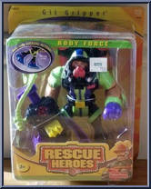 Gil Gripper from Rescue Heroes - Body Force manufactured by Fisher-Price [Front]