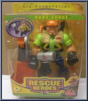 Rip Rockefeller from Rescue Heroes - Body Force manufactured by Fisher-Price [Front]
