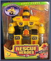 Rivet from Rescue Heroes - Body Force manufactured by Fisher-Price [Front]