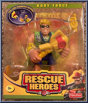 Sandy Beach from Rescue Heroes - Body Force manufactured by Fisher-Price [Front]
