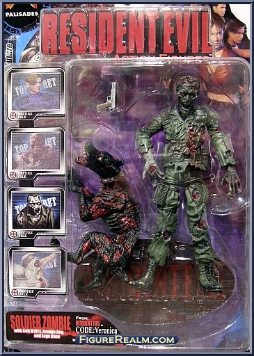 Soldier Zombie (Green) - Resident Evil - Series 1 - Palisades Action Figure