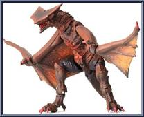Godzilla - Gyaos from Revoltech - Sci-Fi manufactured by Kaiyodo [Loose]