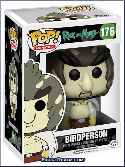 redactioneel toilet Klokje Birdperson - Rick and Morty - Pop! Vinyl Figures - Funko Action Figure