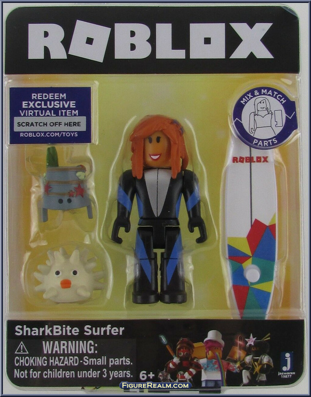 SharkBite Surfer - Roblox - Virtual 1 - Jazwares Action Figure