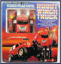 Robot Winch Truck Action Figure