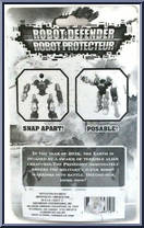 Robot (Yellow / Black) from Robot Defender - Basic Series manufactured by Greenbrier [Back]