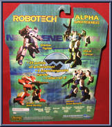 Lancer VFA-61 from Robotech - Alpha Super Poseable manufactured by Toynami [Back]