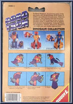 Rextron (Blue / Red) from Robo Tron - Dinosaur Collection manufactured by Buddy L [Back]