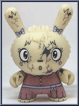 You Crack Me Up (Maroon Clothes) (2/24) from Scared Silly - Dunny Series manufactured by Kidrobot [Loose]