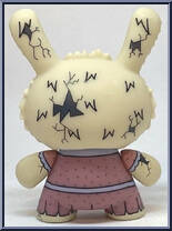 You Crack Me Up (Maroon Clothes) (2/24) from Scared Silly - Dunny Series manufactured by Kidrobot [Loose]