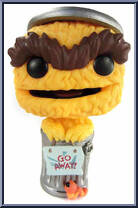 Oscar the Grouch (Yellow) from Sesame Street - Pop! Vinyl Figures manufactured by Funko [Loose]